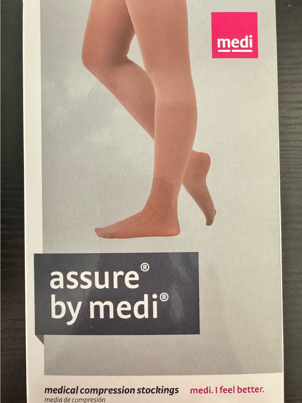 Athletic Compression Socks  Tight — Beige